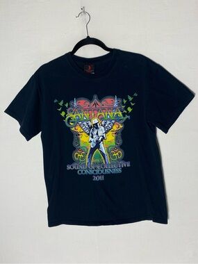 Carlos Santana 2011 "Sound of Collective Consciousness" Tour T Shirt Graphic Tee